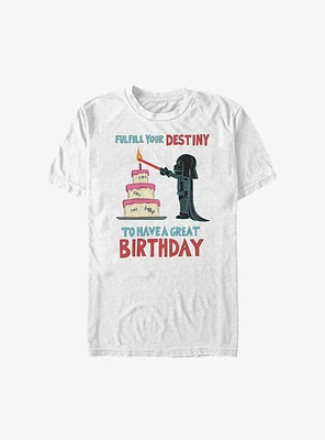 Star Wars Vader Fulfill Your Birthday T-Shirt