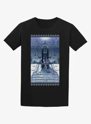 RWBY: Ice Queendom Negative Weiss Double-Sided T-Shirt