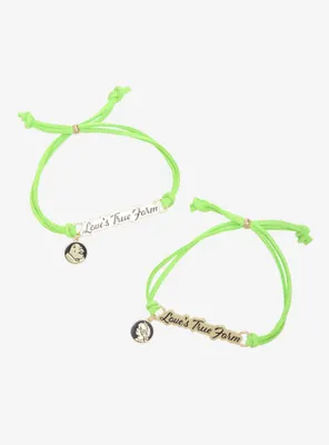 Shrek Love's True Form Charm Cord Bracelet Set