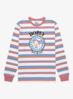 Disney Snow White and the Seven Dwarfs Dopey Striped Long Sleeve T-Shirt - BoxLunch Exclusive