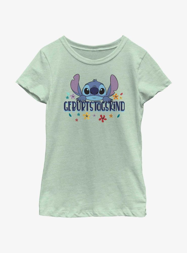 Disney Lilo & Stitch Bday Kid German T-Shirt