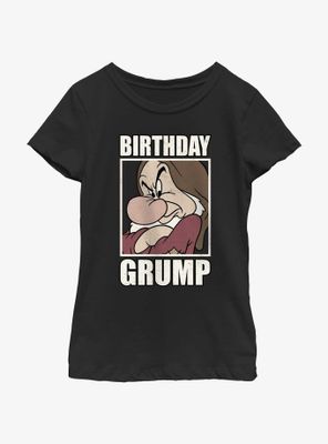 Disney Snow White and the Seven Dwarfs Grumpy Bday T-Shirt