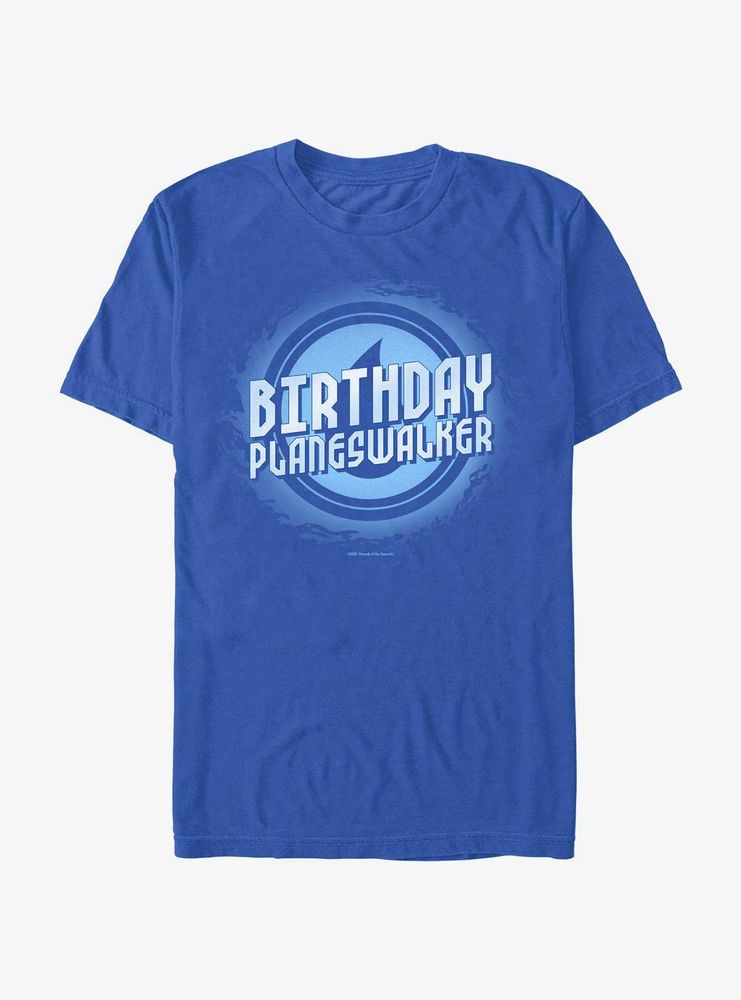 Magic: The Gathering Blue Mana Birthday T-Shirt