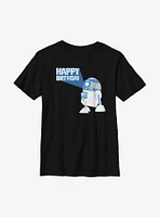 Star Wars R2D2 Happy B Day T-Shirt