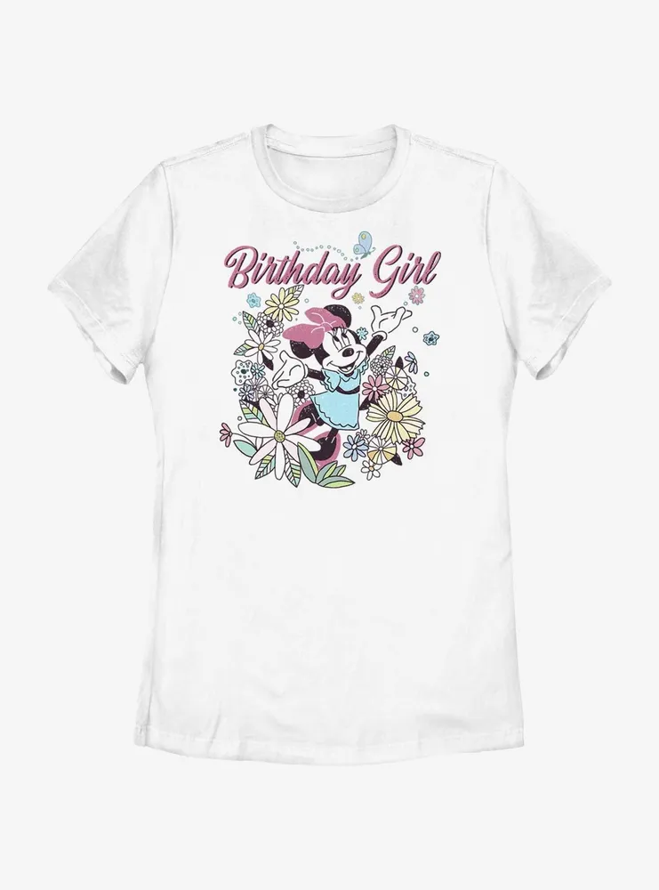Disney Mickey Mouse Bday Girl Doodle T-Shirt