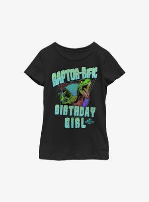 Jurassic Park Raptor Rific Bday Girl T-Shirt