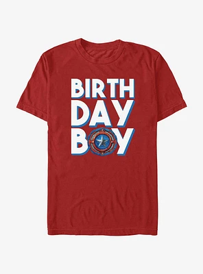 Marvel Captain American Birthday Boy T-Shirt
