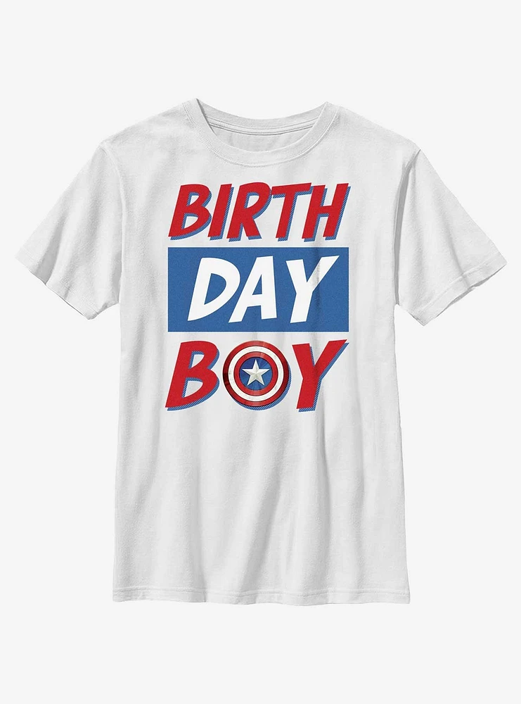 Marvel Avengers Captain Birthday Boy T-Shirt