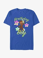 Marvel Guardians Of The Galaxy Birthday Boy Groot T-Shirt