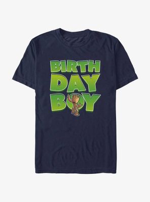 Marvel Guardians Of The Galaxy Groot Bday Boy T-Shirt