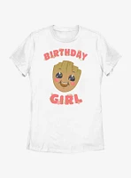 Marvel Guardians Of The Galaxy Girl Flowery Groot T-Shirt
