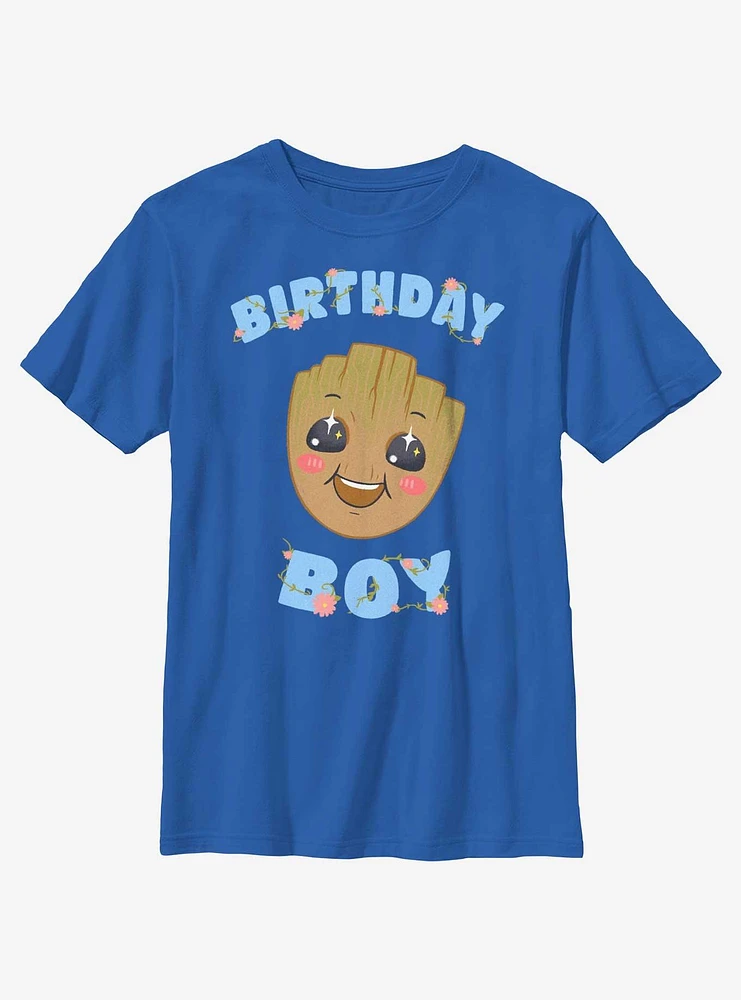Marvel Guardians Of The Galaxy Boy Flowery Groot T-Shirt