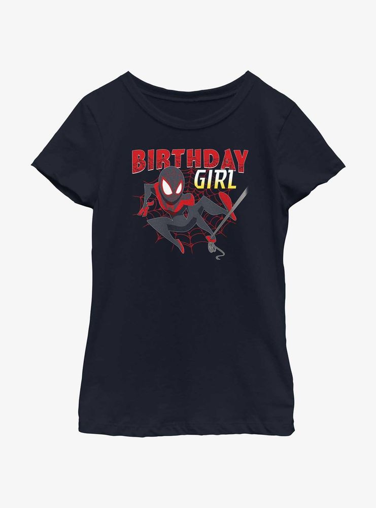 Marvel Spider-Man Miles Morales Bday Girl T-Shirt