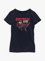 Marvel Spider-Man Miles Morales Bday Girl T-Shirt