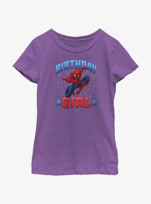 Marvel Spider-Man Spidey Bday Girl T-Shirt