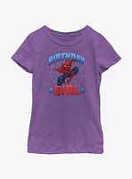Marvel Spider-Man Spidey Bday Girl T-Shirt