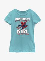 Marvel Spider-Man Web Birthday Girl T-Shirt