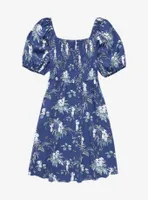 Studio Ghibli Princess Mononoke Kodama Allover print Smock Dress - BoxLunch Exclusive