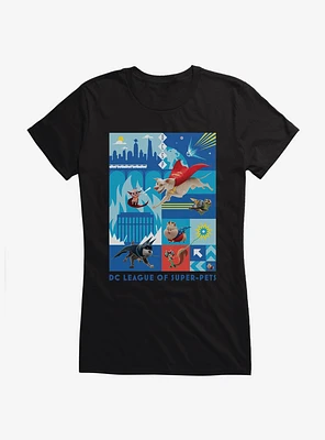 DC League of Super-Pets Activate Pack Girls T-Shirt