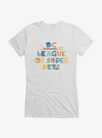 DC League of Super-Pets Metropolis Group Logo Girls T-Shirt