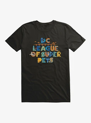 DC League of Super-Pets Metropolis Group Logo T-Shirt