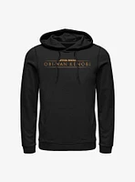 Star Wars Obi-Wan Gold Logo Hoodie