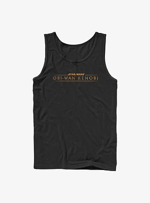 Star Wars Obi-Wan Gold Logo Tank