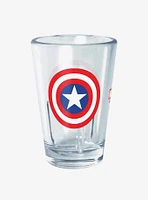 Marvel Captain America Shield Icon Mini Glass