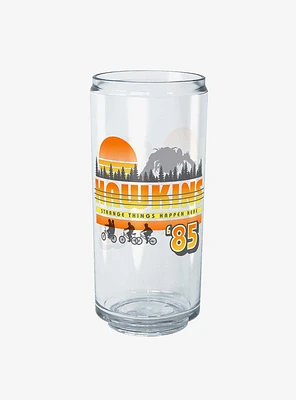 Stranger Things Hawkins Sunset Can Cup