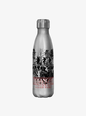 Stranger Things Upside Down Stainless Steel Water Bottle