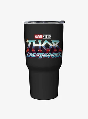 Marvel Thor: Love and Thunder Logo Travel Mug