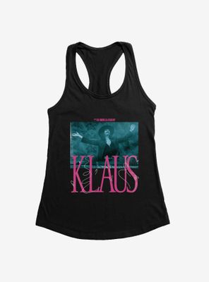 Umbrella Academy Klaus Pink Font Womens Tank Top