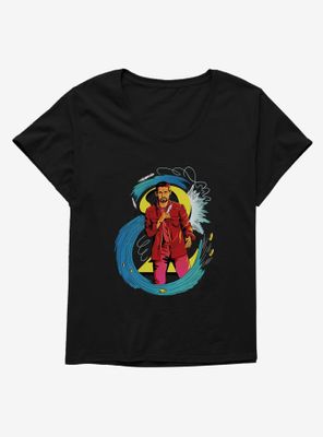 Umbrella Academy Number Two Flying Bullets Womens T-Shirt Plus