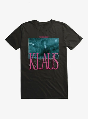 Umbrella Academy Klaus Pink Font T-Shirt