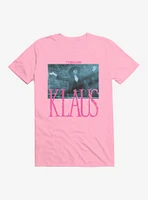 Umbrella Academy Klaus Pink Font T-Shirt