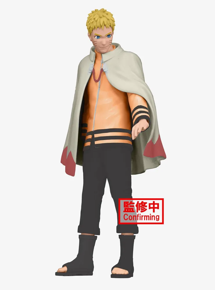 Banpresto Naruto Shippuden 20th Anniversary Naruto Uzumaki Hokage Figure