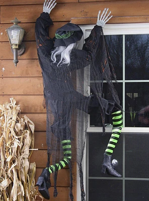 Climbing Witch 5-foot Decor