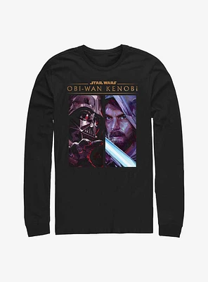 Star Wars Obi-Wan Kenobi Panels Long-SLeeve T-Shirt