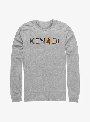 Star Wars Obi-Wan Kenobi Single Sun Logo Long-SLeeve T-Shirt