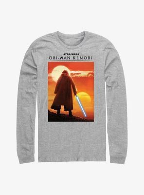 Star Wars Obi-Wan Two Suns Long-SLeeve T-Shirt