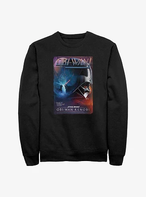 Star Wars Obi-Wan Vader VHS Cover Sweatshirt
