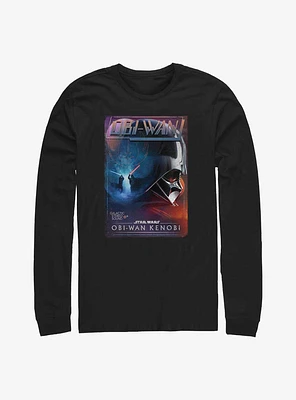 Star Wars Obi-Wan Vader VHS Cover Long-SLeeve T-Shirt