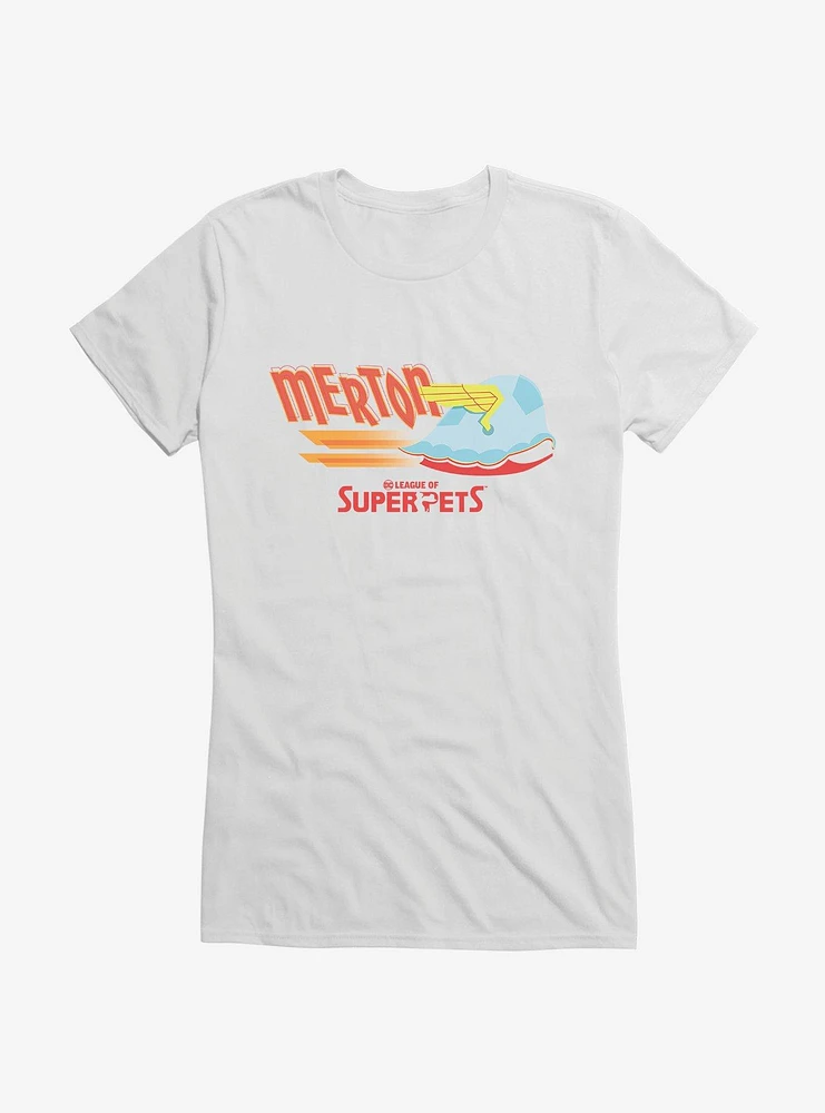 DC League of Super-Pets Merton Icon Girls T-Shirt