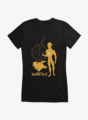 DC League of Super-Pets The Flash & Merton Girls T-Shirt