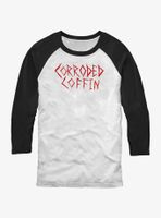 Stranger Things Corroded Coffin Raglan