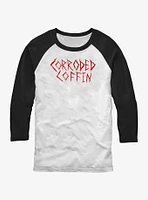 Stranger Things Corroded Coffin Raglan