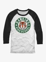 Stranger Things Hawkins High School 1986 Raglan