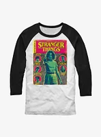 Stranger Things Comic Cover Raglan