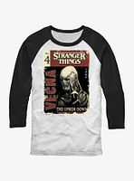 Stranger Things Vecna Pulp Comic Raglan