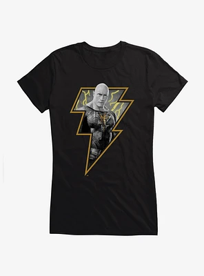 DC Comics Black Adam Bolt Girls T-Shirt